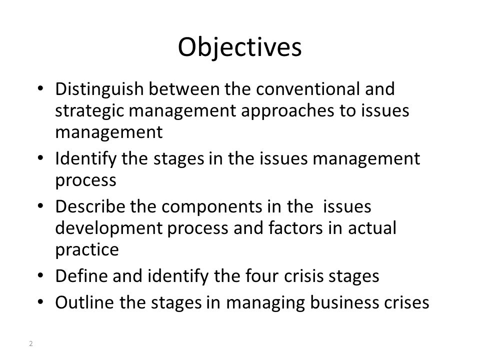 Strategic Issues: The Pivotal Process for Strategic Success